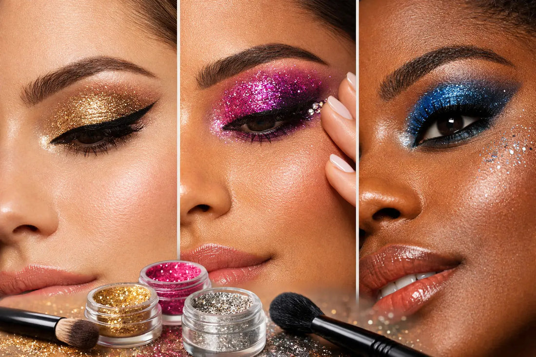 10 Glitter Eyeshadow Look Examples to Try