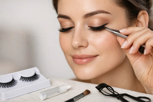 How to Apply False Eyelashes Without the Fuss