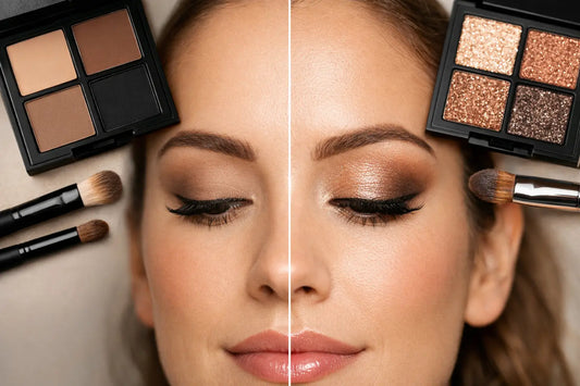 Matte Versus Shimmer Eyeshadow: Which Works?