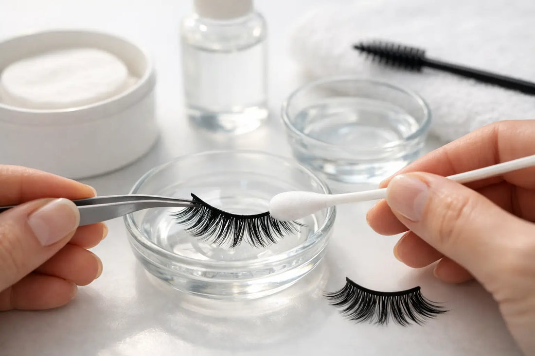 How to Clean False Eyelashes Without Ruining Them