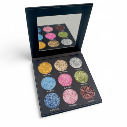 Paleta de purpurina Eye Candy - Sin talco