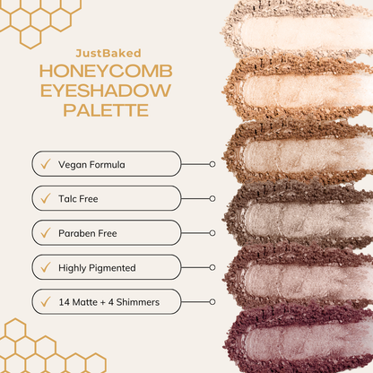 Paleta de sombras de ojos Honeycomb
